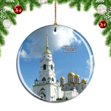 Russia Holy Assumption Cathedral Vladimir Christmas Ornament