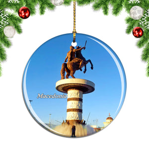 Macedonia Christmas Ornament