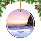 Russia Lake Baikal Christmas Ornament