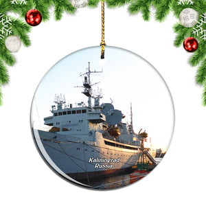 Russia Museum of the World Ocean Kaliningrad Christmas Ornament