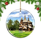 Russia Museum of Wooden Suzdal Christmas Ornament