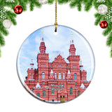 Russia Red Square Moscow Christmas Ornament