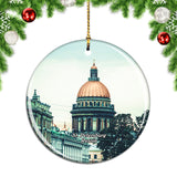 Russia St. Isaac¡¯s Cathedral St. Petersburg Christmas Ornament