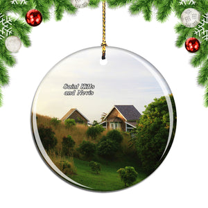 Saint Kitts and Nevis Christmas Ornament