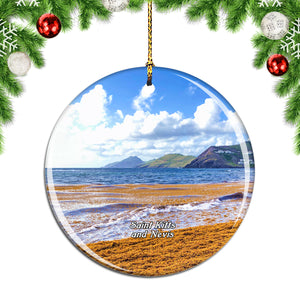 Saint Kitts and Nevis Christmas Ornament