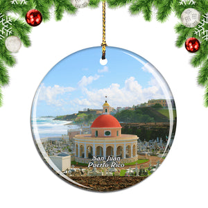 San Juan Puerto Rico Christmas Ornament