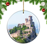 San Marino Christmas Ornament