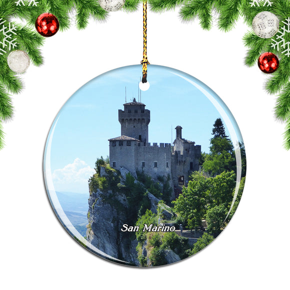 San Marino Christmas Ornament