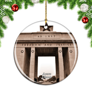 Accra Ghana Christmas Ornament