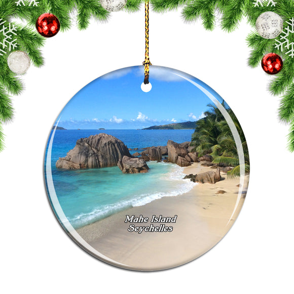 Seychelles National Park Christmas Ornament