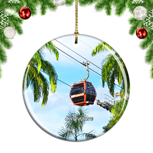 Singapore Sentosa Christmas Ornament