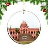 Ahsan Manzil Dhaka Bengal Christmas Ornament