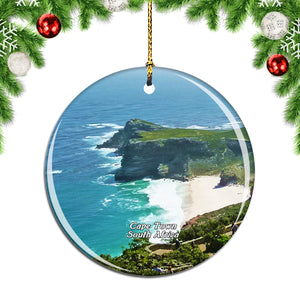 South Africa Cape of Good Hope Cape Town Christmas Ornament