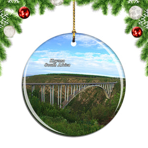 South Africa Garden Route Knysna Christmas Ornament