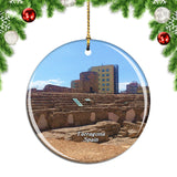 Spain Amphitheater Tarragona Christmas Ornament