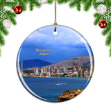 Spain Benidorm Christmas Ornament