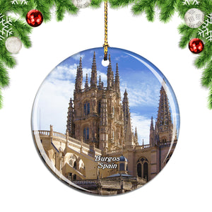 Spain Burgos Cathedral Christmas Ornament