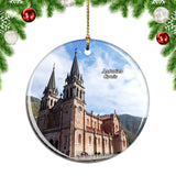 Spain Cathedral Asturias Christmas Ornament