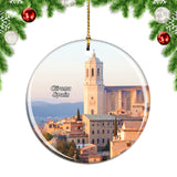 Spain Cathedral Girona Christmas Ornament