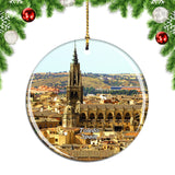 Spain Cathedral Toledo Christmas Ornament