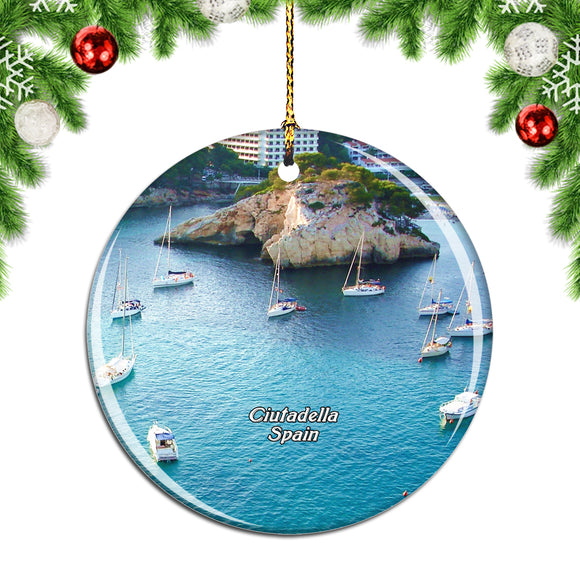 Spain Ciutadella Christmas Ornament