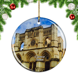 Spain Cuenca Cathedral Christmas Ornament