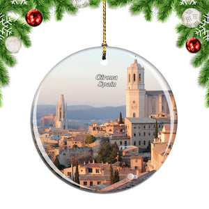 Spain Girona Christmas Ornament