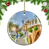 Spain Guell Palace Barcelona Christmas Ornament