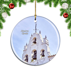 Spain Huelva Church Christmas Ornament