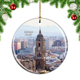 Spain Malaga Cathedral Christmas Ornament