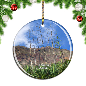 Spain Nihal Nature Park Almeria Christmas Ornament