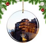 Spain Old Town Cuenca Christmas Ornament