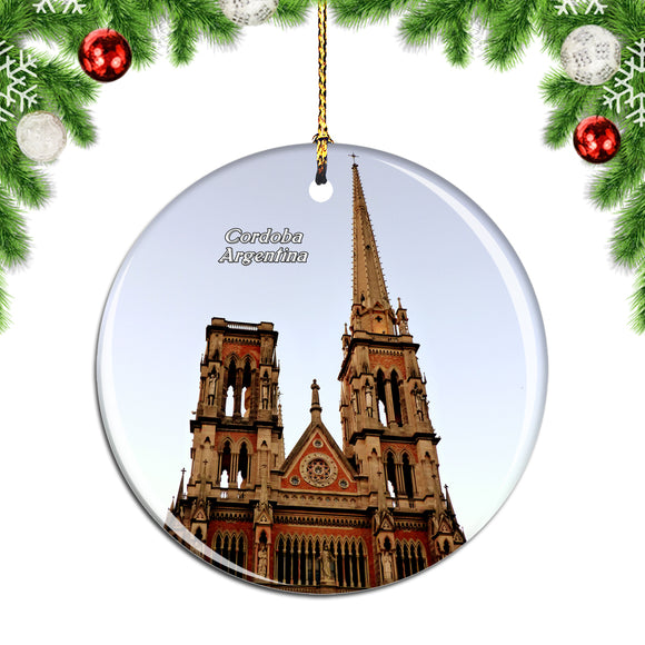 Argentina Cordoba Christmas Ornament