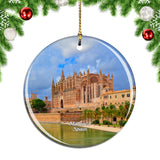 Spain Palma Mallorca Cathedral Christmas Ornament