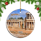 Spain Roman Theater Merida Christmas Ornament