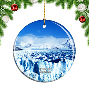 Argentina El Calafate Christmas Ornament