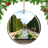 Spain Royal Palace of Cordoba Christmas Ornament