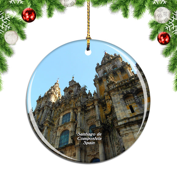 Spain Santiago de Compostela Christmas Ornament