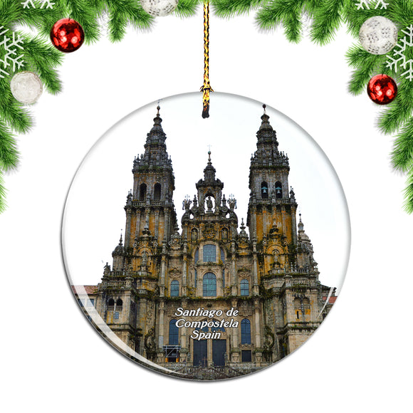 Spain Santiago de Compostela Christmas Ornament