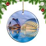 Spain Science and Art City Valencia Christmas Ornament