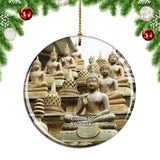 Sri Lanka Gangaramaya Temple Colombo Christmas Ornament