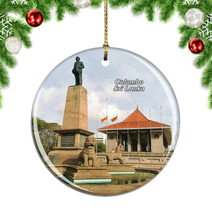 Sri Lanka Independence Square Colombo Christmas Ornament