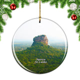 Sri Lanka Pidurangala Rock Sigiriya Christmas Ornament