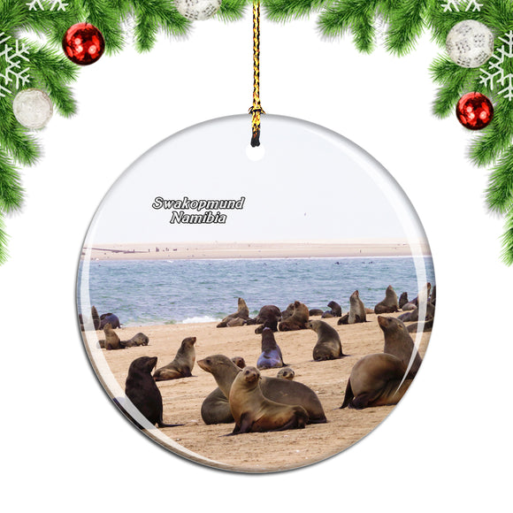 Swakopmund Namibia Christmas Ornament