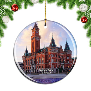 Sweden Helsingborg Christmas Ornament