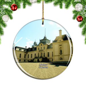 Sweden Malmohus Castle Malmo Christmas Ornament