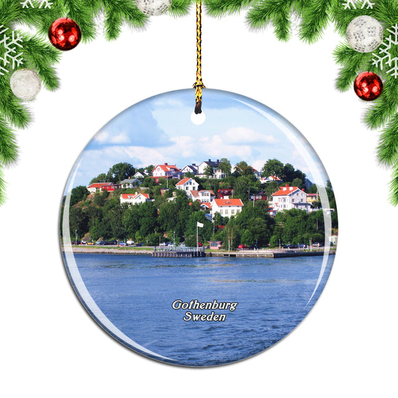 Sweden Southern Goteborg Archipelago Gothenburg Christmas Ornament