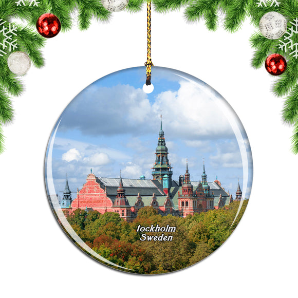 Sweden tockholm Christmas Ornament