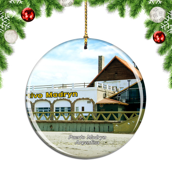 Argentina Puerto Madryn Christmas Ornament