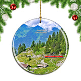 Switzerland Jungfrau Christmas Ornament